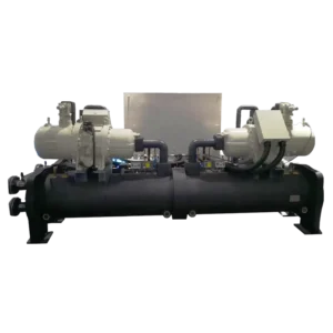 Screw Water cooled Industrial Chiller Low Temperature Water Cooled Screw Chiller 200kw 1500kw Chilling System for Hotel