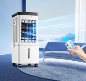 Single Phase Three Speed Touch Screen Home Portable Air Conditioner Air Cooler Evaporative Fan Portable Air Cooler