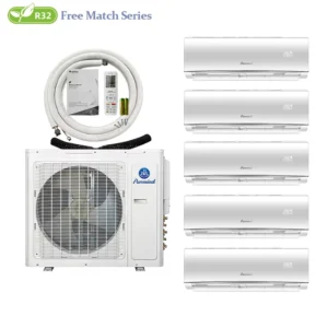 Small Commercial Multi Split Air Conditioner 24000Btu 28000Btu 36000Btu 42000Btu Cooling Heating Inverter for Shop Boutique