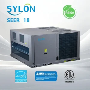 Smart 11,200 CFM Air Flow 30ton 98kw Scroll Type Compressor Central Rooftop Package VRF Air Conditioner for Hotel