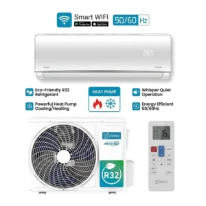 Smart 12000BTU Inverter Split Type Air Conditioner 50Hz Wall Mounted Mini Split AC Unit Variable Frequency Aircon WIFI