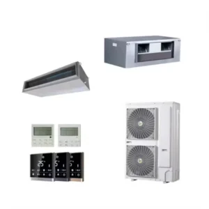 Smart DC Inverter Split Air Conditioner Cooling Heating Duct Ceiling Unit for Home Hotel Household