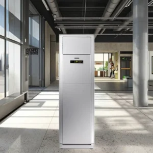Smart Inverter Heat Pump Cylindrical Type Floor Standing Air Conditioners for Home App