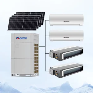Solar 22-68KW HVAC System VRF Air Conditioners with Inverter Central Multi Zone Mini Split R410A DC Fan Outdoor Unit