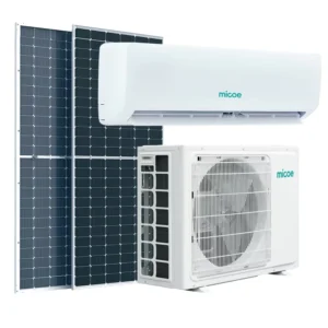 Solar Air Conditioner AC DC Hybrid Solar Power Energy Air Conditioner 12000BTU 18000BTU 24000BTU WIFI Free Cooling