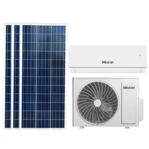 Solar Air Conditioners with 9000 18000 BTU Split DC Off Grid Hybrid Solar Air Conditioner for Home