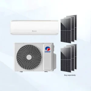 Solar Inverter Split Air Conditioner 18000 BTU 24000 BTU Heat Pump R410A R32 Solar Powered AC with Wifi Control