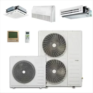 Split AC Inverter System Cooling and Heating Ceiling VRF Ducted 18000btu Mini 50hz Cassette T1 T3 Air Conditioner