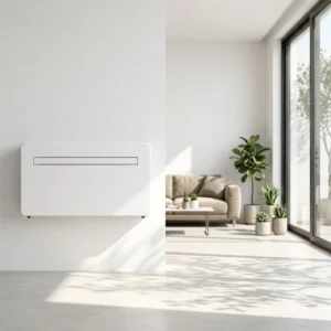 Split Wall Mounted Air Conditioner 12000 BTU Cooling Heating Variable Frequency WiFi Enabled Energy Saving Sleep Mode Household