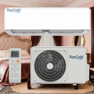Split Wall Mounted Air Conditioner DC 9000 24000 BTU 220V for Household RV Car Use with WiFi App Control