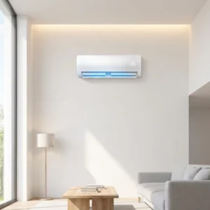 Split Wall Mounted Solar 48V AC DC Inverter Air Conditioner R-410A Compressor Motor Low Noise Grid Compatible Remote Control