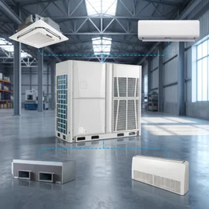 T1 T3 Multi Zone Duct Cassette HVAC Villa Centralized Air Conditioning Industrial Central Commercial Air Conditioners VRF System