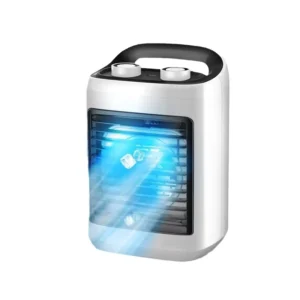 Table Chiller Household Dormitory Office USB Multi function Silent Air Conditioning Fan with Humidification