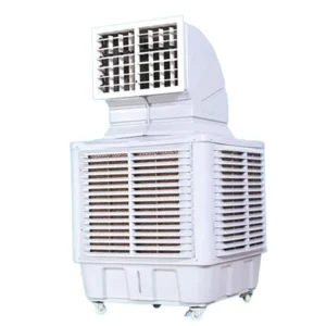 The 1.5kw Wall mounted Industrial air Cooler with a Large Water tank Is Suitable for Cooling Down Greenhouses in Livestock Farms