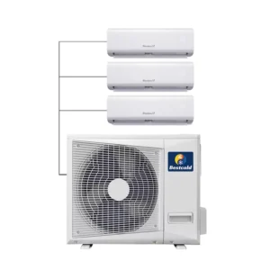 U match HVAC System Multi VRF Unit Concealed Ducted Air Conditioning 1 Zone Central Air Conditioner Home Cooling System