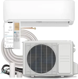 USA Canada 9000 12000Btu Wall Mounted Split Mini AC Unit Conditioning Smart Inverter Air Conditioner