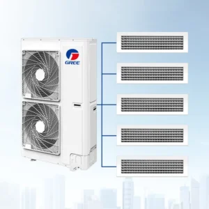 Ultra Slim Ducted Mini VRF Multi Zone Split Air Conditioning System DC Inverter Central HVAC for House and Office