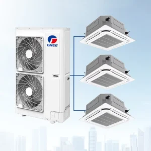 Ultra Slim VRF Air Conditioning System Multi Split Unit with Ceiling Cassette Indoor Units Full DC Inverter Technology