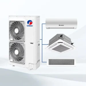 Ultra Slim VRF Multi Zone AC System for Ducted or Ceiling Cassette Units DC Inverter R410A for Whole Household Use