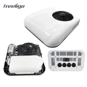 Universal Car Battery Power Split Rooftop Air Conditioner For 12v 24v Parking Truckt Tractor Air Conditioner For Truck