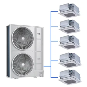 V8S VRV VRF Central Air Conditioner Business Air Conditioner for Office Building Shopping Mall Hotel Villa