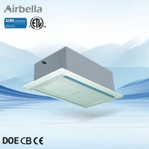 VRF AC Ducted Ceiling Vent Two-Way Cassette Air Conditioner R410A High Efficiency Energy Saving for Household Outdoor Use