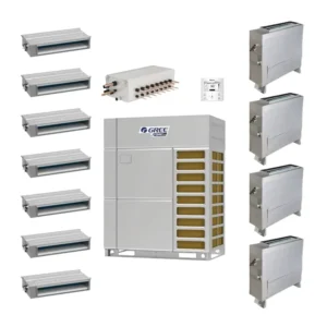 VRF Air Condicionado Mdv 56hp 156kw Flexible VRV Air Conditioning System for Office Villa Shop Air Conditioner VRF