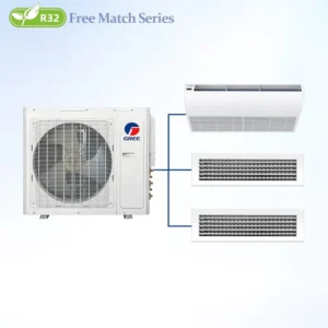VRF Air Conditioner Commercial Projects 24000-42000Btu Free Match Fan Coil Units Cassette Duct Multi Split Air Conditioners