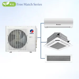 VRF Air Conditioner Multi Split System 18000-42000Btu Inverter Cooling Heating Free Match FCU Central Air Conditioning ODU