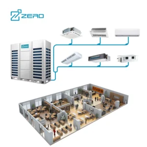 VRF Inverter Type R410A VRV Cassette Ceiling Mount Central Air Conditioning Duct Type Multi Split System Air Conditioner