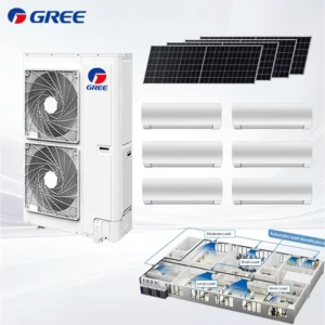 VRF System 3 Ton 5 Ton 8 Ton 9.5 Ton Multi Zone Solar Central AC Air Conditioner DC T3 Inverter R32 for Africa Engineering