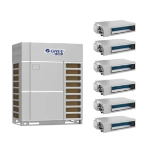 VRF System DC Inverter Commercial Multi-Split HVAC with EVI Scroll Compressor for Hotels and Offices