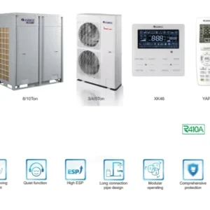 VRF System Rapid Cooling Low Noise Energy Saving for Hotels and Offices