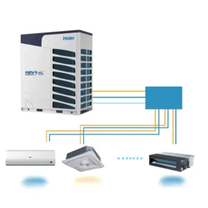 VRV VRF Central Air Conditioner HVAC Heat Recovery for Hotel Office Shopping Mall Villa