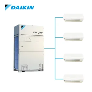 Ventilation Heat Recovery System AC Units 3Zone Split Inverter AC 76400Btu Mini Wall Mounted VRF AC