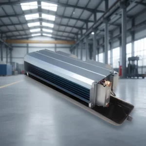 Vertical Ultra-thin Motor Fan Coil Unit Heating Cooling Hydronic Office Building Commercial Energy Saving High Efficiency FCU