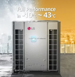 Vrf Vrv Hvac System Cooling and Heating 20 30 35KW Four Way Cassette Central Air Conditioning for Hotel Apartment
