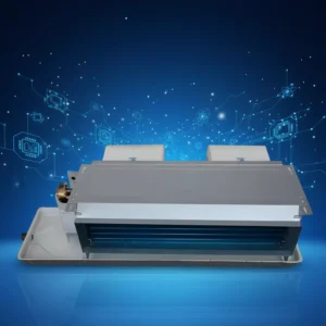 Wall Mounted Fan Coil Unit Motor 3 Speed Heating Cooling Hydronic Apartment Residential Silent Central AC High Efficiency Energy