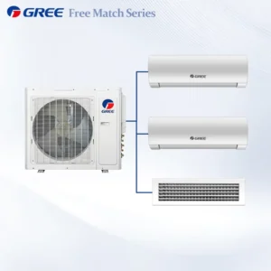 Wall Mounted Mini Free Match Central Air Conditioner Inverter Heat Pump Smart Wifi OEM Multi Split Air Conditioners for Home