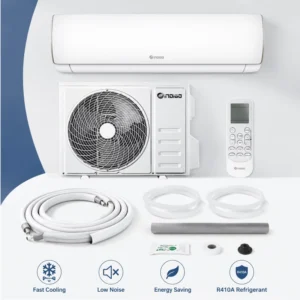 Wall Mounted Type 220V R410a 12000 Btu Room On Off Mini Split Air Conditioner Smart Air Conditioning