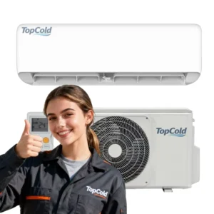 Wall Split Inverter 12000 BTU Smart Air Conditioner with WiFi App Control for Residential & Hotel Use DC Power