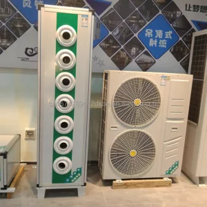 Wall mounted Split System Commercial Air Conditioner with Remote Control Energy Saving Over 45% R 410A Refrigerant