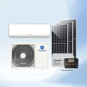Weather Proof Durable 1 Ton R32 R410A Refrigerant Solar Air Conditioner for High Temperature Desert Climate