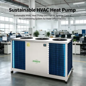 Weatherproof Rooftop Heat Pump Large Scale Industrial Rooftop AC Unit -10°C