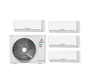 household smart mini split heat pump Energy Saving DC Inverter Central Air Conditioner (R410A Refrigerant)