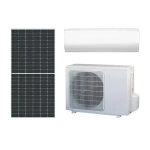 12000 18000 24000BTU AC DC Hybrid Solar Air Conditioner With Roof Mounting