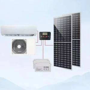 12000 BTU DC Powered Solar Compatible Smart Solar Air Conditioner for Household Use