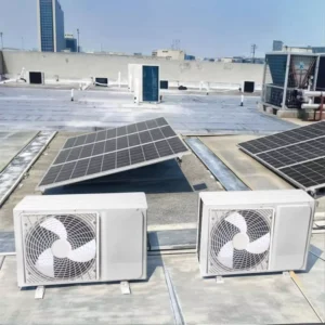 12000 BTU Solar Powered Split System Air Conditioner with Cooling Heating for Household Use 5 Year Warranty