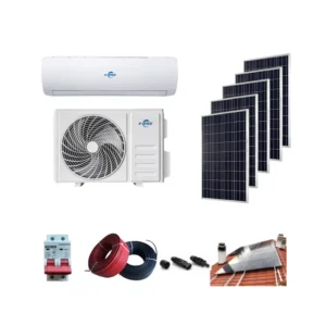 12000BTU 18000BTU Solar AC DC Units Air Conditioner Hybrid Solar Power Airconditioner Wall Split Air Conditioner for Home