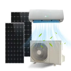 12000BTU AC DC Hybrid Solar Air Conditioner with Solar Panel Energy Saving CE Certified for Home Office Use Wifi Control